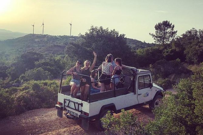 Sunset Jeep Safari with Dinner in Algarve - Cork trees and the countryside near São Bartolomeu de Messines