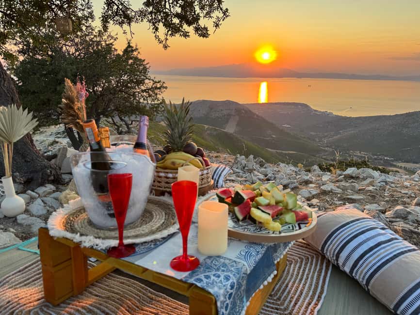 Sunset Safari in Thassos with free refill prosecco & fruits - Why this Thassos sunset trip is different