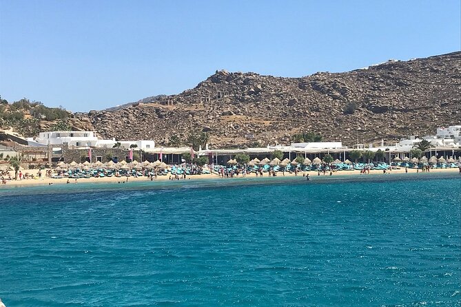 Sunset Sail Cruise to Rhenia, Mykonos Beach Safari, Dinner&Drinks - Rhenia, the Quiet Half of the Day