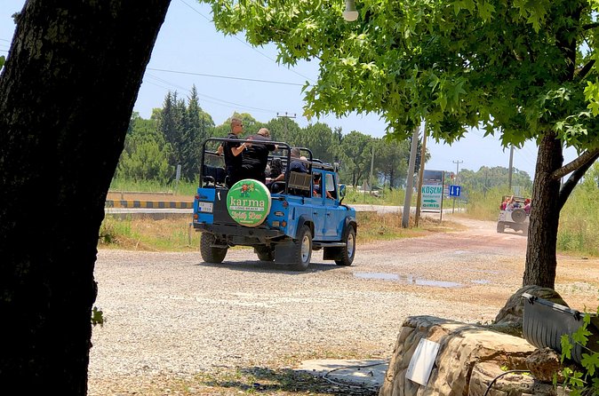 Super Combo Rafting, Jeep Safari, Quad/Buggy & Zipline f/Kemer - The open-back jeep ride to the river