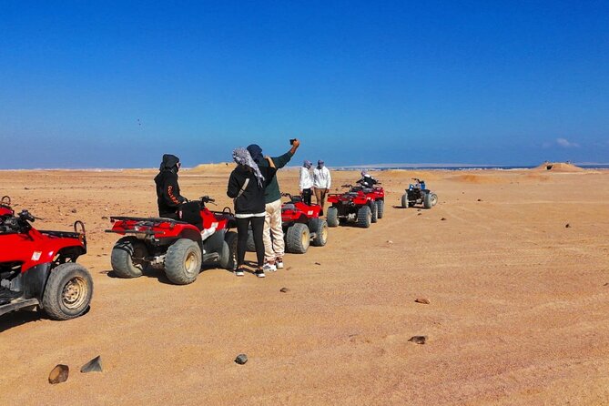 Super Safari ATV, Drive Buggy, Camel Ride, Dinner & Show-Hurghada - Hotel pickup and the trip into the desert