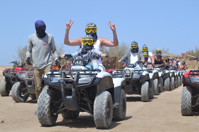 Super Safari ATV, Drive Buggy Car, Camel Ride, Bedouin Dinner, Show-Hurghada - Hotel pickup starts the day