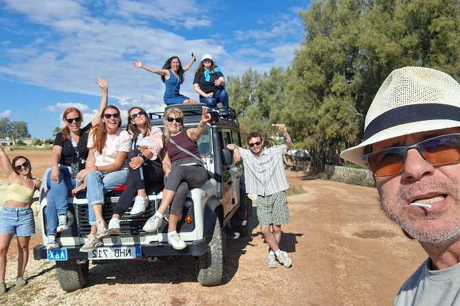 The Super Team : Akamas & Avakas Jeep Safari from Paphos - Aphrodite’s Baths and the seasonal beach stop