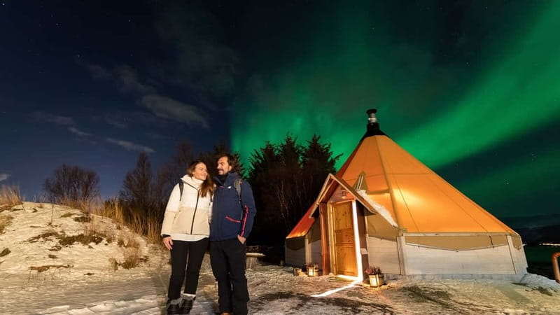 Tromsø: Aurora Safari Chase with Photos - What happens at the private Aurora Camp