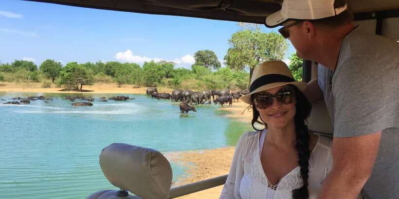 Udawalawe: National Park Safari & Elephant Transit Home Tour - Inside Udawalawe National Park