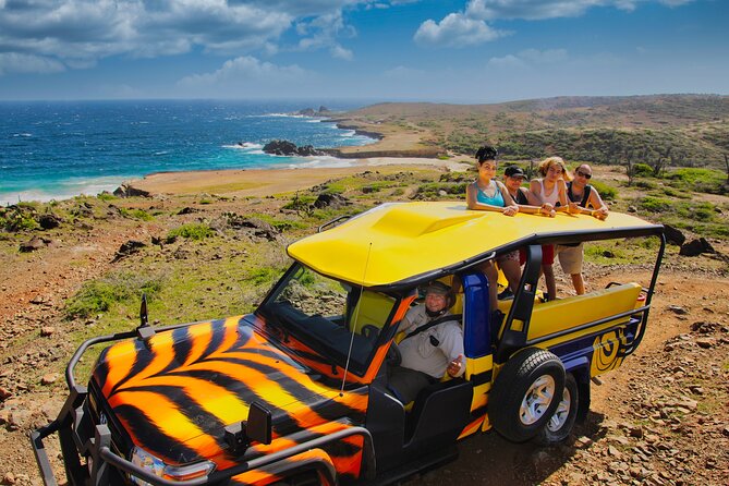 Ultimate Island Jeep Safari with Natural Pool, Baby Beach & Lunch - Conchi Natural Pool and the stair warning