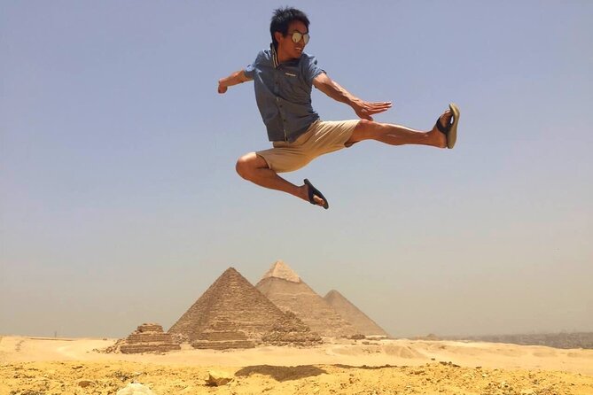 Unusual Desert Safari Tour Around Giza Pyramids During Sunset With Barbecue. - Barbecue chicken, rice, salad, and Bedouin tea