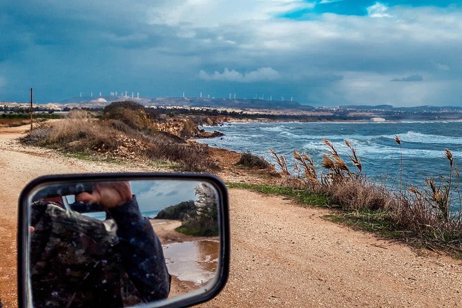 Village & Mountain Buggy Safari in Paphos - Mandria Beach is the first real pause