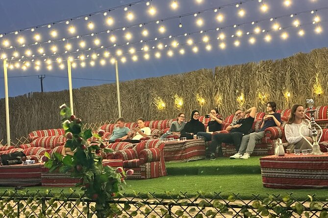 VIP Desert Safari Abu Dhabi with Private Seating Area - Watching the Abu Dhabi desert turn gold