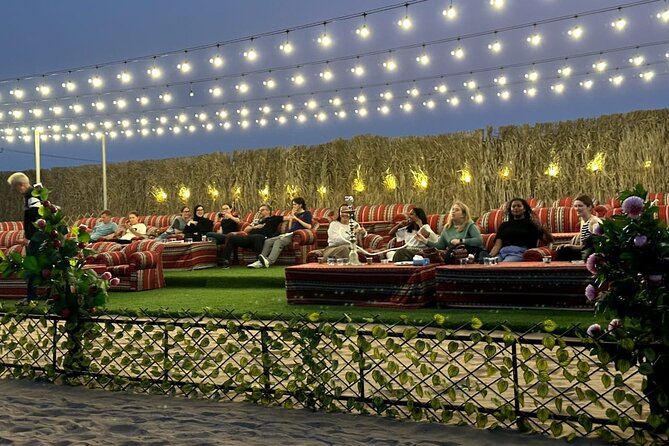 VIP Desert Safari Abu Dhabi with Private Seating Area - The camel farm offers a slower desert moment