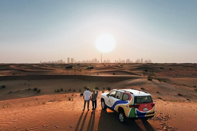 VIP Dubai Sunset Desert Safari: Camel Ride, BBQ, Unlimited Spirit - Henna, entertainment, and the camp atmosphere