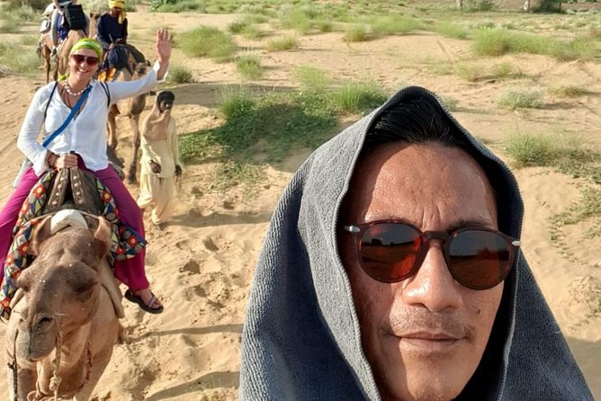 Wild Desert Overnight Safari - The camel ride and sunset in a quieter desert setting
