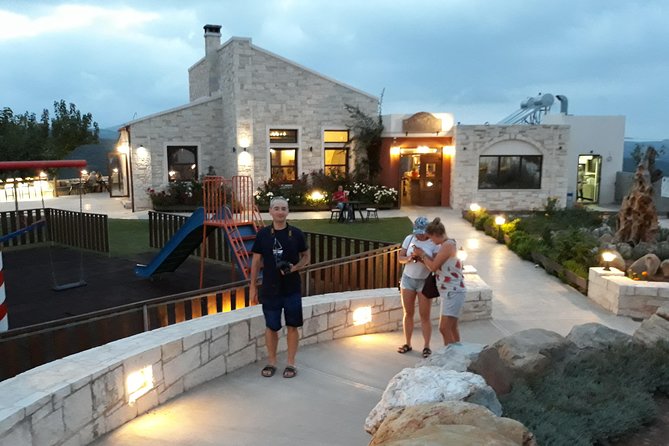 Wine & Olive Oil Tour with Lunch - Semi Private Safari Tour - Anoskeli Winery and olive mill tasting