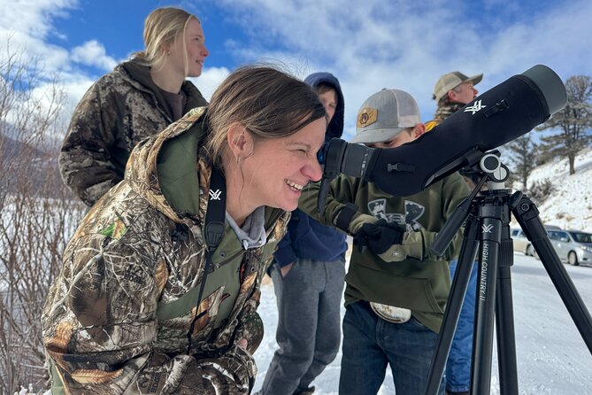 Yellowstone Winter Wildlife & Snowshoe Tour | PRIVATE - Undine Falls and the optional one-mile snowshoe