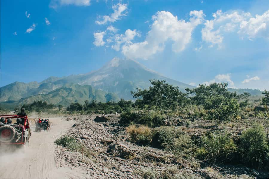 Yogyakarta: Mount Merapi Guided Jeep Safari with Pickup - The Jeep Ride: Bumps, Black Ground, and Big Scenery